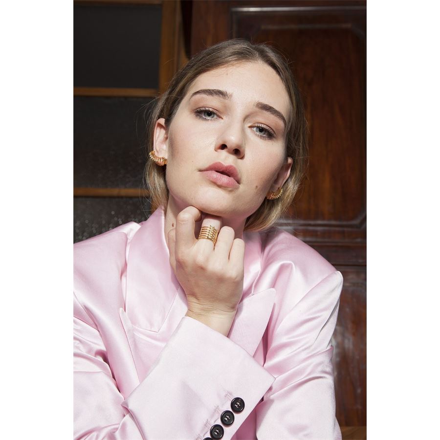'Cornucopia' earrings for Nike SPINAE | OR CRNCPBRO PLACC.ORO X NIKE